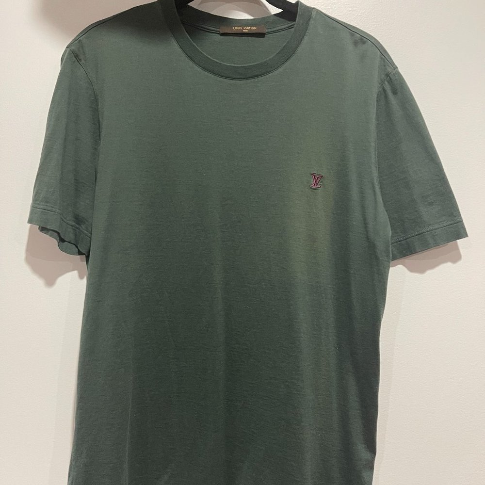 Louis Vuitton Mens T-Shirt - Green M